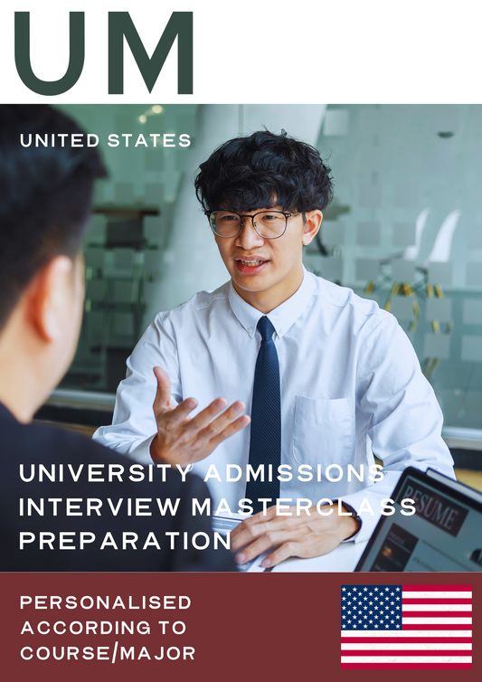 Ivy League (USA) Admissions Interview Preparation Course (One-to-One Coaching)