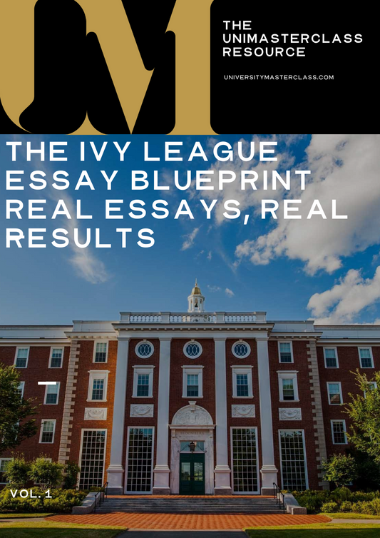International Applicants - The Ivy League Essay Blueprint - Real Essays, Real Results