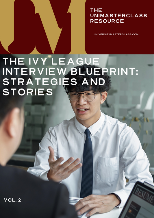 International Applicants - The Ivy League Interview Blueprint - Strategies and Stories